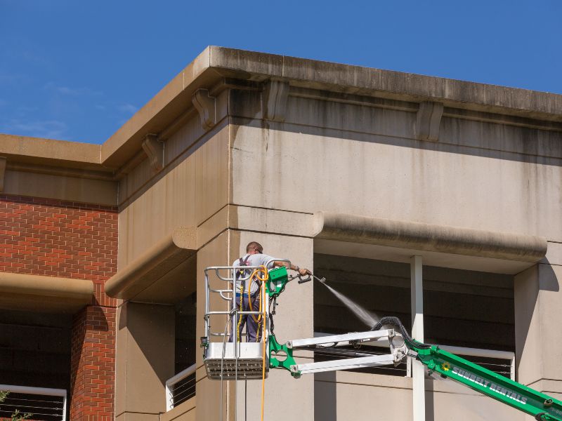 Commercial Pressure Washing project 4