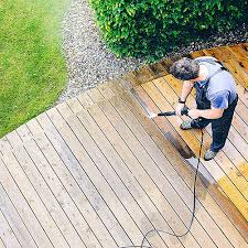 Wood Deck Cleaning project 9